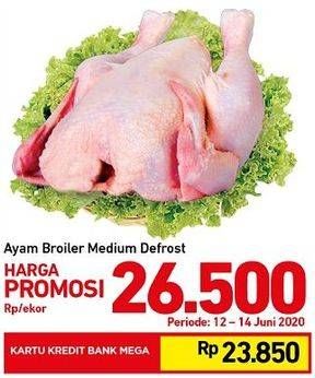 Promo Harga Ayam Broiler Medium Defrost  - Carrefour