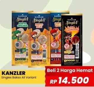 Promo Harga Kanzler Singles Bakso All Variants 48 gr - Yogya