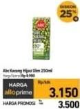 Promo Harga ABC Minuman Sari Kacang Hijau 250 ml - Carrefour