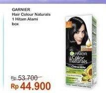 Promo Harga GARNIER Hair Color 1 Hitam Alami 40 ml - Indomaret