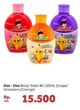 Promo Harga DEE DEE Body Wash Grape, Strawberry, Orange 225 ml - Carrefour