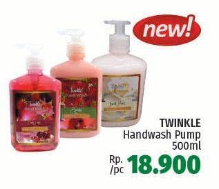 Promo Harga TWINKLE Hand Wash 500 ml - LotteMart