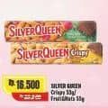 Promo Harga Silver Queen Chocolate Crispy, Fruit Nuts 55 gr - Alfamart