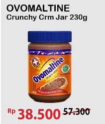 Promo Harga Ovomaltine Selai Crunchy Cream 230 gr - Alfamart