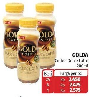 Promo Harga Golda Coffee Drink 200 ml - Lotte Grosir
