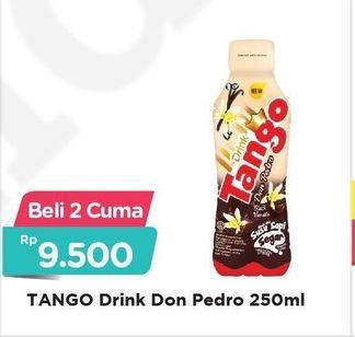 Promo Harga TANGO Drink Don Pedro per 2 botol 250 ml - Alfamart