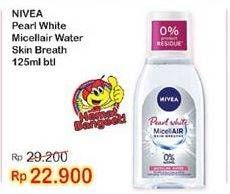 Promo Harga NIVEA MicellAir Skin Breathe Micellar Water 125 ml - Indomaret