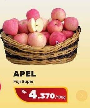 Promo Harga Apel Fuji Super per 100 gr - Yogya