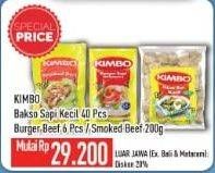 Promo Harga KIMBO Bakso Sapi/KIMBO Smoked Beef/KIMBO Burger Sapi Istimewa   - Hypermart