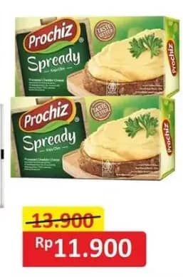 Promo Harga Prochiz Spready 160 gr - Alfamart