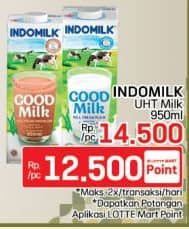 Promo Harga Indomilk Susu UHT 950 ml - LotteMart