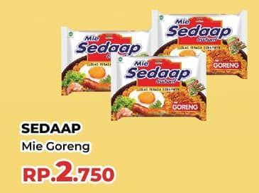 Promo Harga Sedaap Mie Goreng Original 73 gr - Yogya