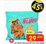 Promo Harga EAT HAPPY Mix Plater 3in1 400 gr - Superindo