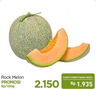 Promo Harga Rock Melon per 100 gr - Carrefour