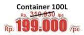 Promo Harga Lion Star Wagon Container 100lt  - Hari Hari