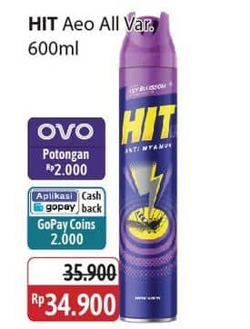 Promo Harga HIT Aerosol All Variants 600 ml - Alfamidi