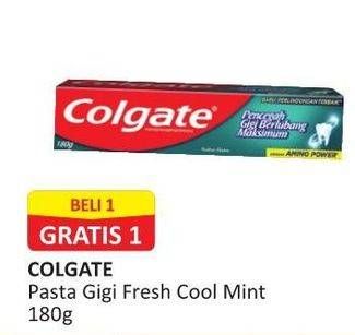 Promo Harga COLGATE Toothpaste Fresh Cool Mint 180 gr - Alfamart