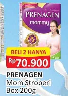 Promo Harga PRENAGEN Mommy Stroberi per 2 box 200 gr - Alfamart