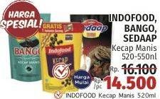 Promo Harga Indofood/Bango/Sedaap Kecap Manis  - LotteMart