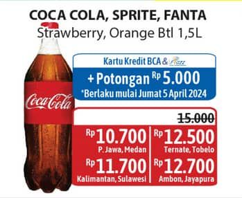 Promo Harga Coca Cola/Fanta Sprite  - Alfamidi