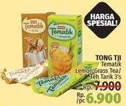 Promo Harga Tong Tji Tematik Instant Lemongrass Tea, Teh Tarik 3 pcs - LotteMart