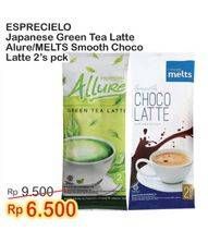 Promo Harga ESPRECIELO Allure Green Tea / Choco Latte 2s  - Indomaret