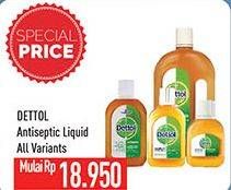 Promo Harga DETTOL Antiseptic Germicide Liquid All Variants 45 ml - Hypermart