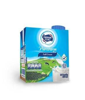 Promo Harga Frisian Flag Susu UHT Purefarm Full Cream 450 ml - Indomaret