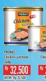 Promo Harga Pronas Corned Chicken 340 gr - Hypermart