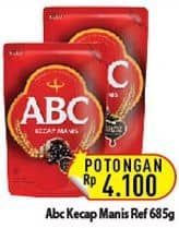 Promo Harga ABC Kecap Manis 700 ml - Hypermart