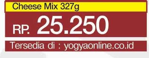 Promo Harga ROMA Zuperrr Keju Mix 327 gr - Yogya