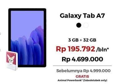 Promo Harga SAMSUNG Galaxy Tab A7  - Erafone