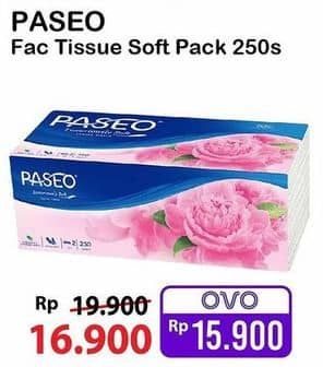 Promo Harga Paseo Facial Tissue Elegant 250 sheet - Alfamart