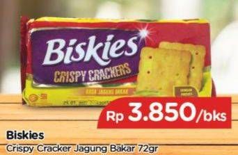 Promo Harga MUNCHYS Biskies Crispy Crackers Jagung Bakar 72 gr - TIP TOP