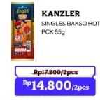 Promo Harga Kanzler Singles Bakso Hot 55 gr - Indomaret