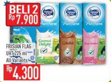 Promo Harga FRISIAN FLAG Susu UHT Purefarm All Variants per 2 pcs 225 ml - Hypermart