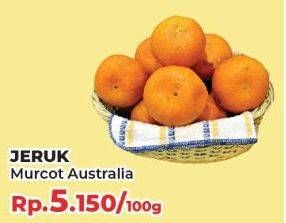 Promo Harga Jeruk Murcot Australia per 100 gr - Yogya