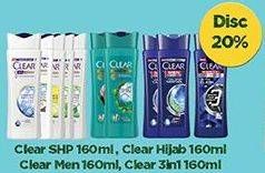 CLEAR Shampo / HIjab/ Men / 3in1 160ml