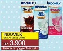 Promo Harga INDOMILK Susu UHT All Variants 250 ml - Yogya