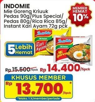 Promo Harga Indomie Mie Instant  - Indomaret