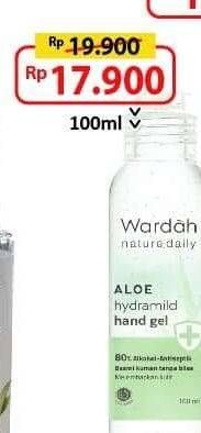 Promo Harga WARDAH Aloe Hydramild Hand Gel 100 ml - Alfamart