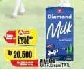 Promo Harga Diamond Milk UHT Full Cream 1000 ml - Alfamart