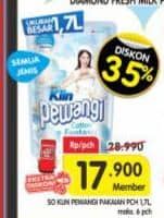 Promo Harga So Klin Pewangi All Variants 1700 ml - Superindo