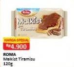 Promo Harga ROMA Malkist Tiramisu 120 gr - Alfamart