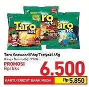 Promo Harga TARO Net Seaweed, BBQ, Teriyaki 65 gr - Carrefour