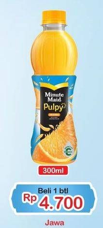 Promo Harga MINUTE MAID Juice Pulpy 300 ml - Indomaret