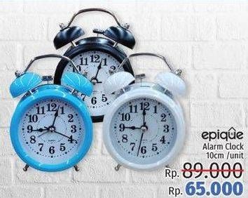 Promo Harga CLOQUE Alarm Clock 10cm  - LotteMart