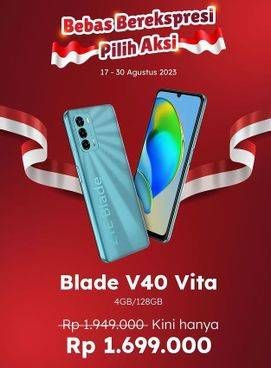 Promo Harga ZTE Blade V40 Vita  - Erafone