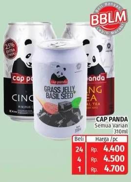 Promo Harga CAP PANDA Minuman Kesehatan All Variants 310 ml - Lotte Grosir