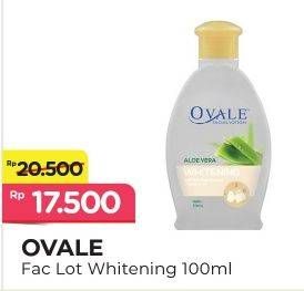 Promo Harga OVALE Facial Lotion Whitening 100 ml - Alfamart